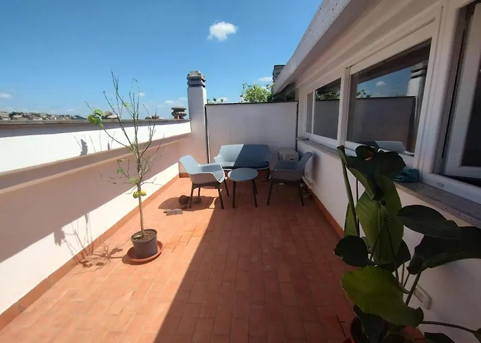 Il Mulo Volante - Panoramico Attico Con Terrazzo A Trastevere Appartement